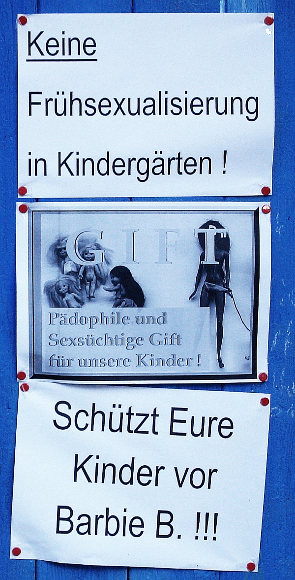 ARCHE-Foto Keltern-Weiler Frühsexualisierung Schützt Eure Kinder !