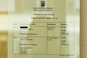 Landgericht Kaiserslautern. Abteilung für Strafsachen. Beger. Netzhammer. Lorenz. Richter und Schöffen.