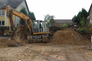 ARCHE-Foto Keltern-Weiler Söllingen Abbruch eines historischen Gebäudes Schmiede_09