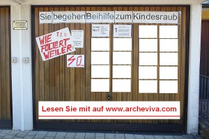 Geht es hier darum die Menschen aus einem Dorf schlecht zu machen ? "Nein", sagat Heiderose Manthey, Leiterin der ARCHE, "es ist nicht möglich einen Menschen schlechter zu machen als er ist. Dass aber schlechte Menschen Christlichkeit vorheucheln und diffamieren, das sollte doch aufgedeckt werden !"