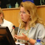 Cecilia Wikström. Vorsitzende des Petitionsausschusses 2015. Europäisches Parlament. Brüssel. FOTO: Manthey.