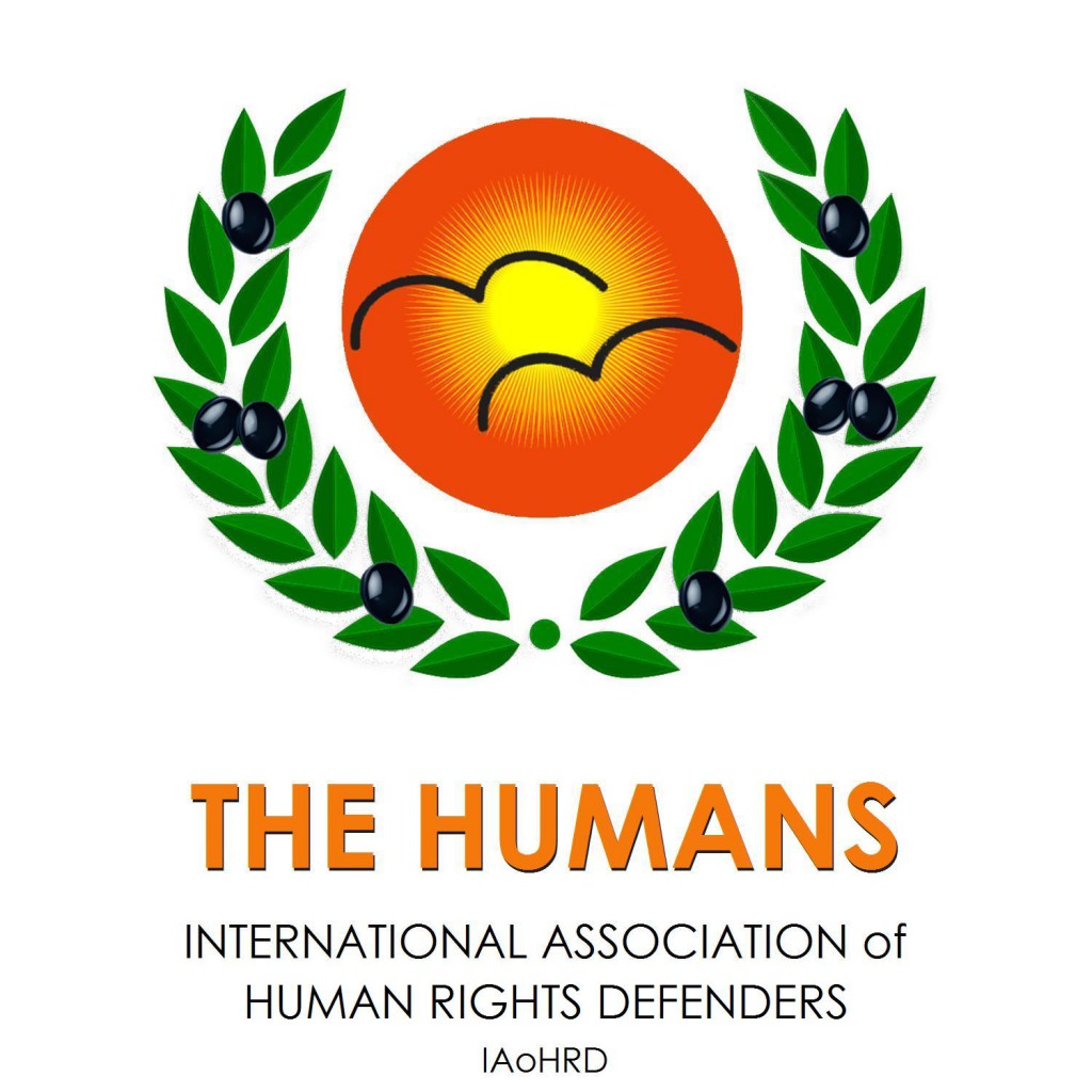 Logo von THE HUMANS - INTERNATIONAL ASSOCIATION OF HUMAN RIGHTS DEFENDERS.