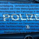 Liste vorliegender Straftaten. Wo ist die Polizei ?